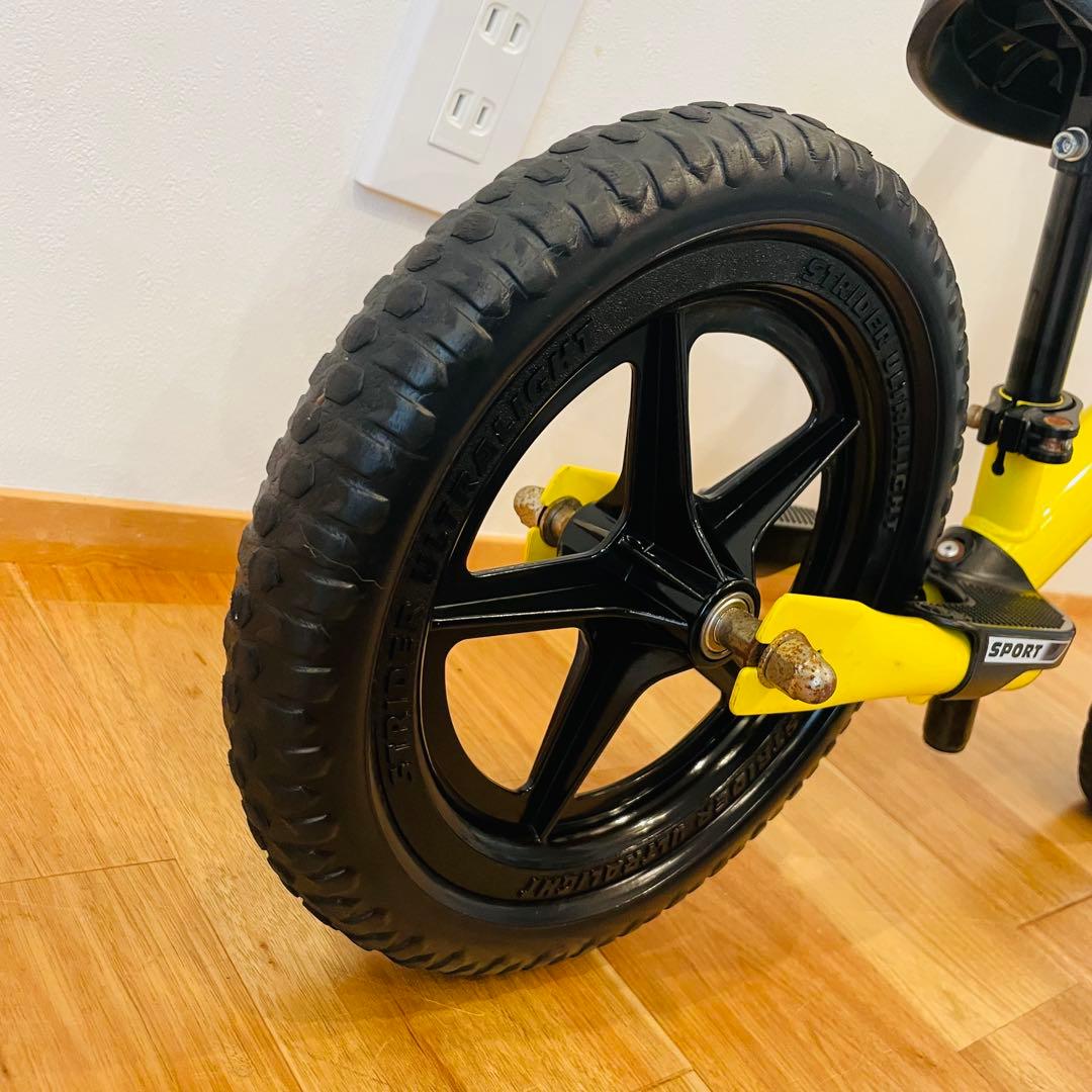 STRIDER 12 ストライダー スポーツ バランスバイク イエロー 黄色