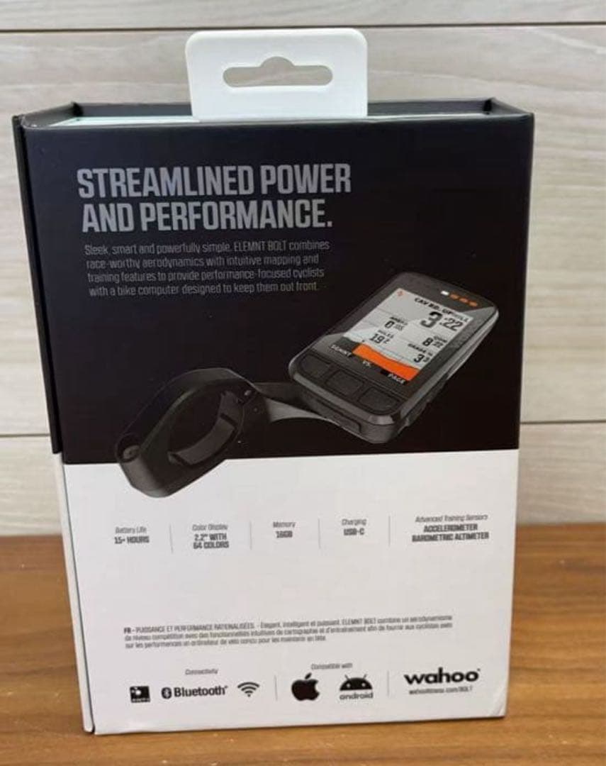 Wahoo (ワフー)ELEMNT BOLTWFCC5 サイクルコンピュータ一