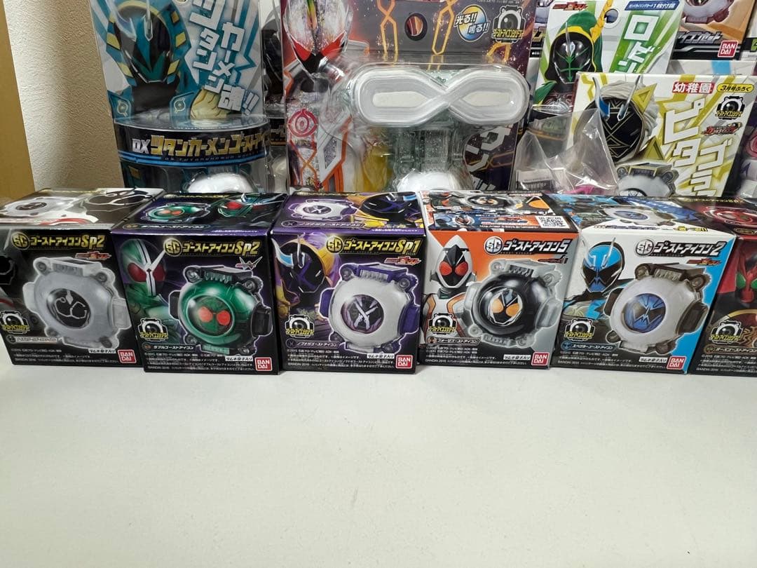 仮面ライダーゴースト dx まとめ売り ムゲン ディープスペクター アイコン 他