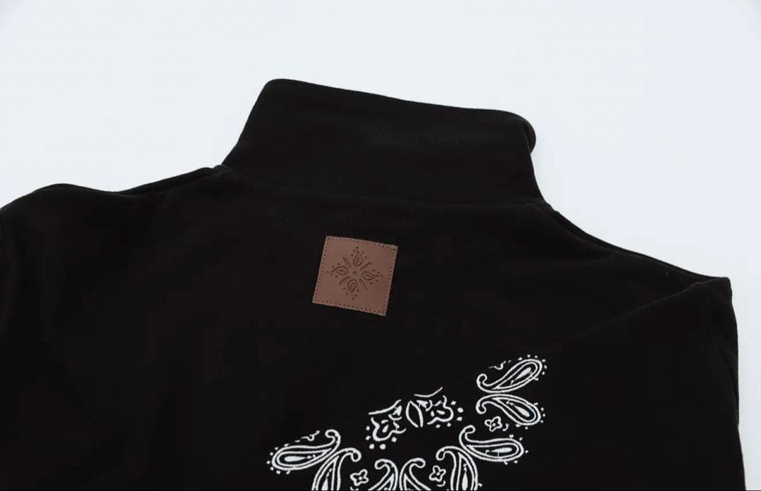 CHRONOIZM PAIZLEY HALFZIP 【XXL】
