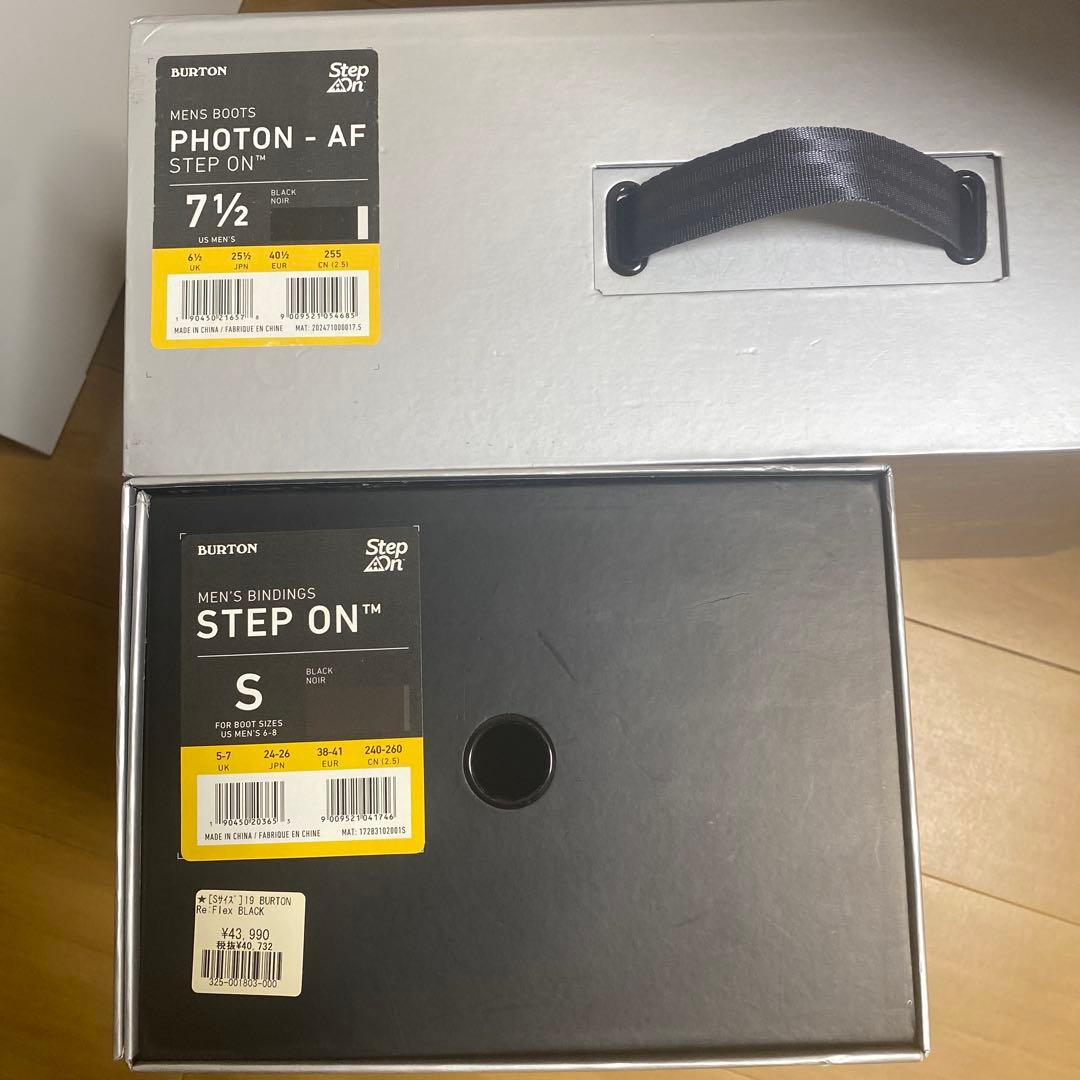 BURTON ステップオンPHOTON-AF 19モデル
