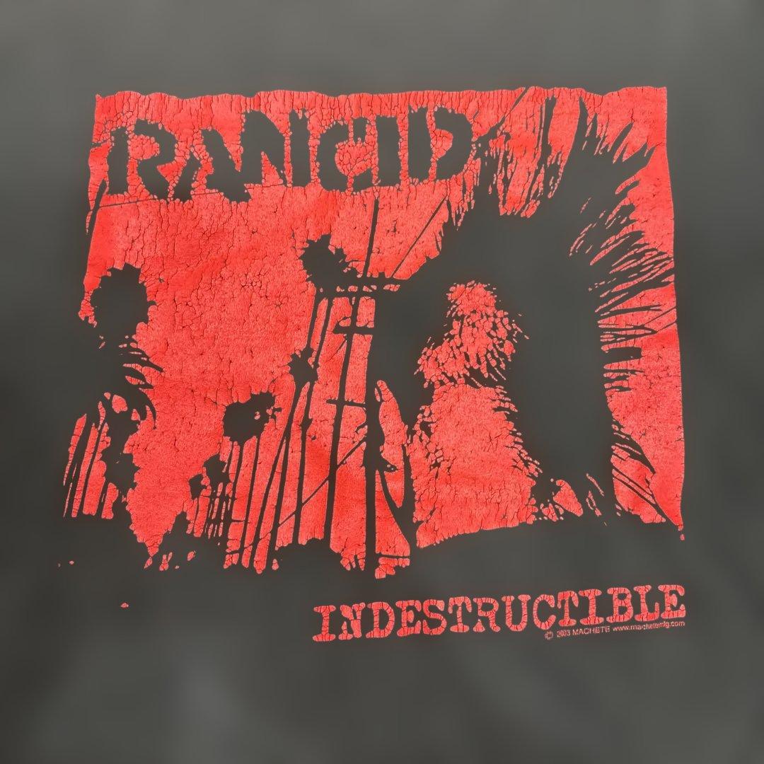 Rancid インデストラクティブル Tシャツ 2003年　ランシド