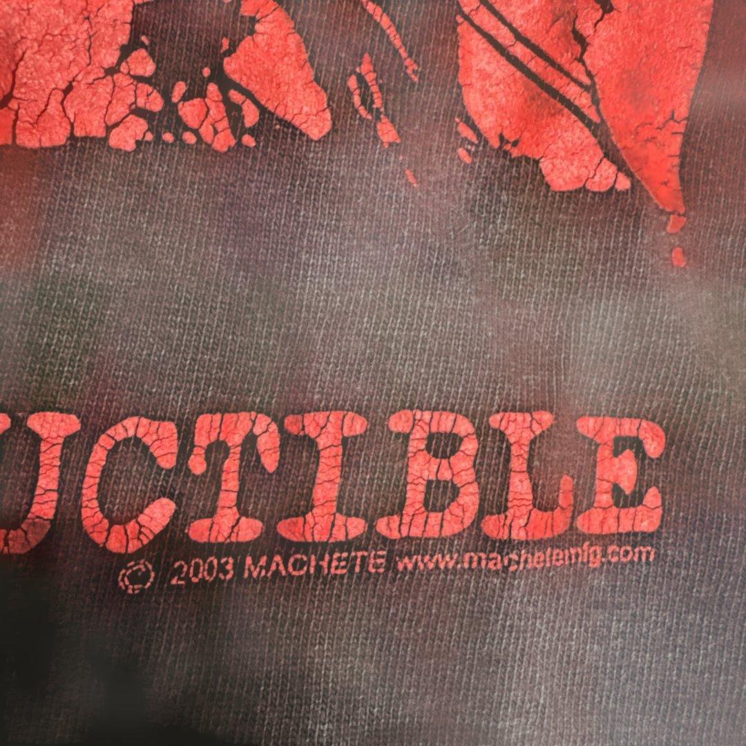 Rancid インデストラクティブル Tシャツ 2003年　ランシド