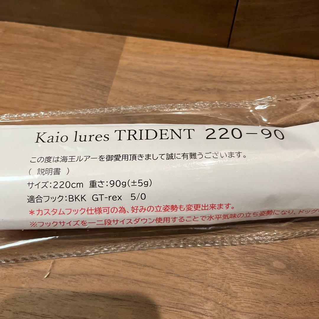 Kaio Lures TRIDENT 220-90 ルアー
