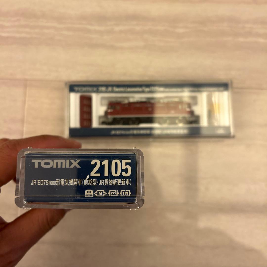 TOMIX 2105 JR ED75 1000形 電気機関車全期型 貨物新更新車