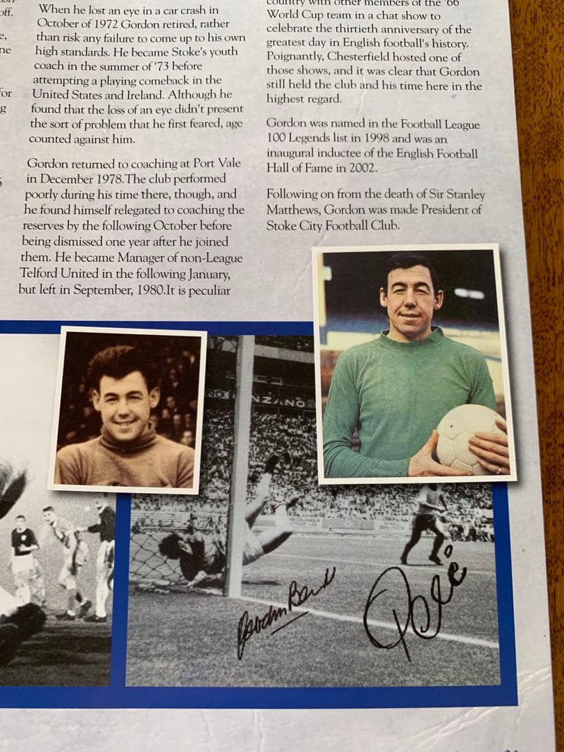 入手不可能！チェスターフィールドFC・139年使用ホーム最終戦プログラム