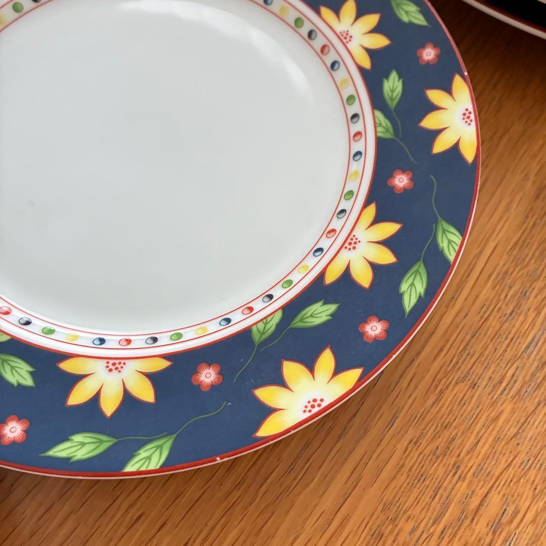 TAITU タイツ イタリア製 食器 11点セット 花柄 カップ＆ソーサー 大皿