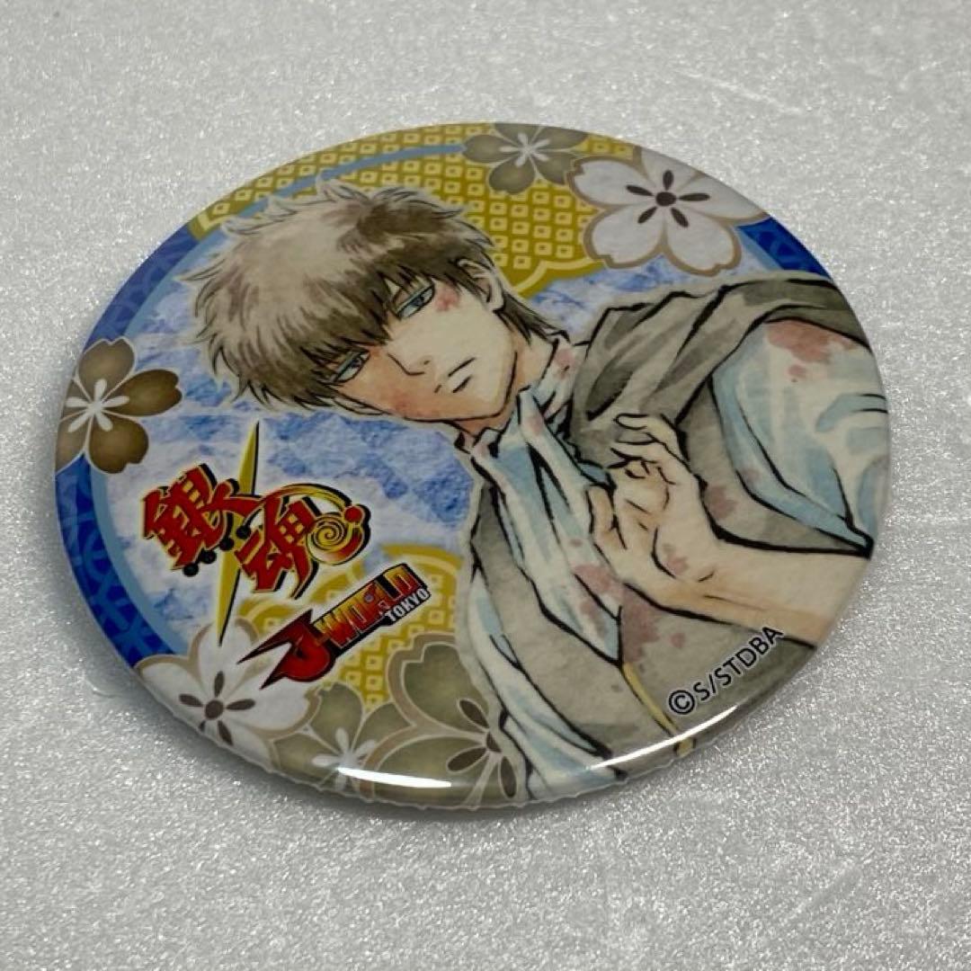 銀魂 坂田銀時 土方十四郎 ジェイワールド 缶バッジ 花鳥風月 大銀魂展