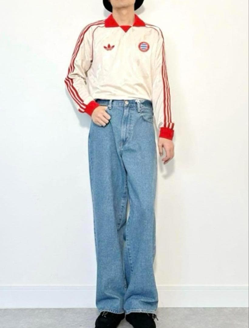 正規品★新品L adidas FCバイエルン ロングスリーブ ジャージ トップス