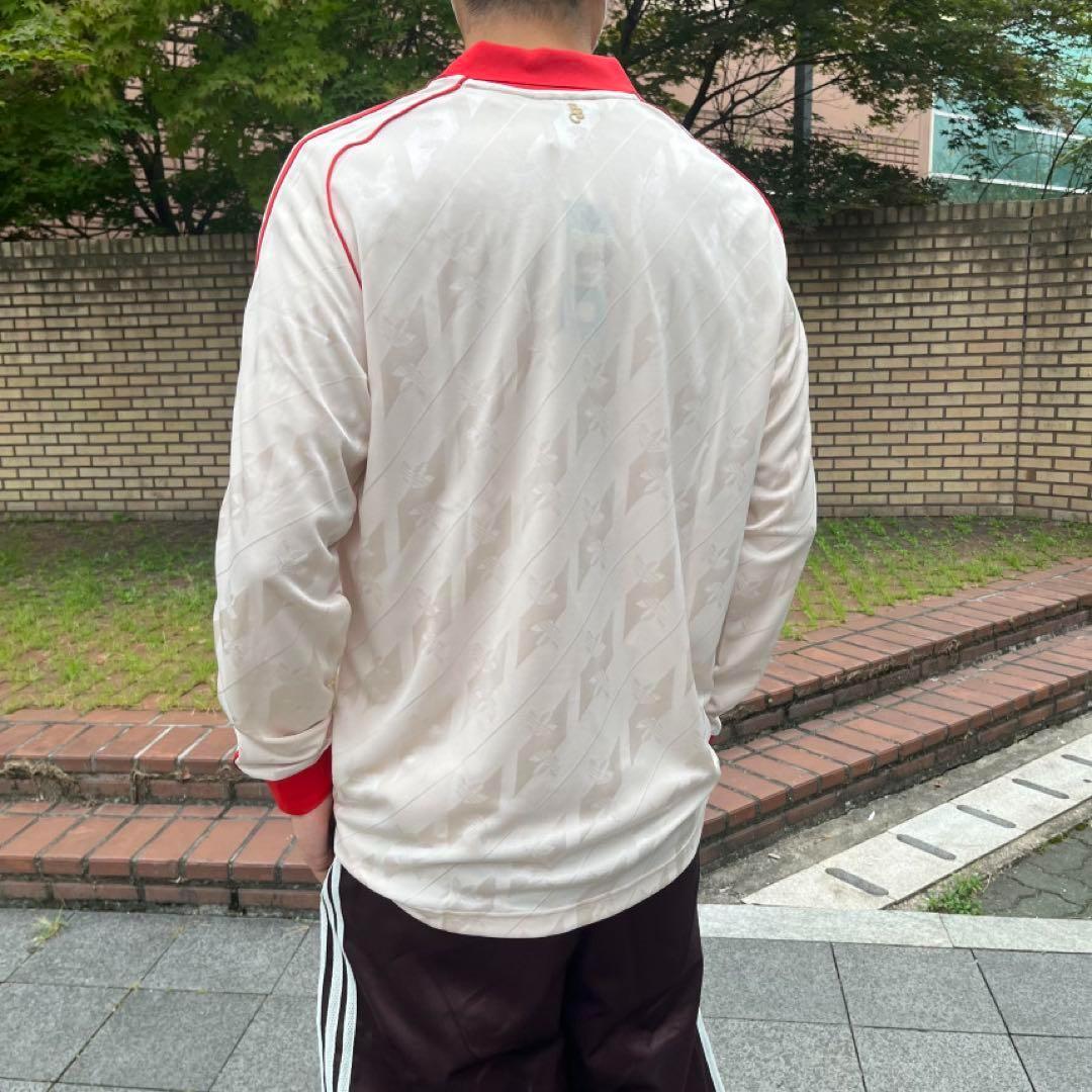正規品★新品L adidas FCバイエルン ロングスリーブ ジャージ トップス