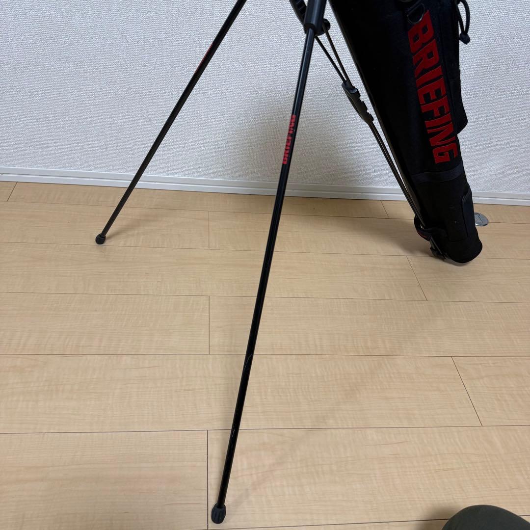 BRIEFING セルフスタンドバッグ 黒 BRG191D06