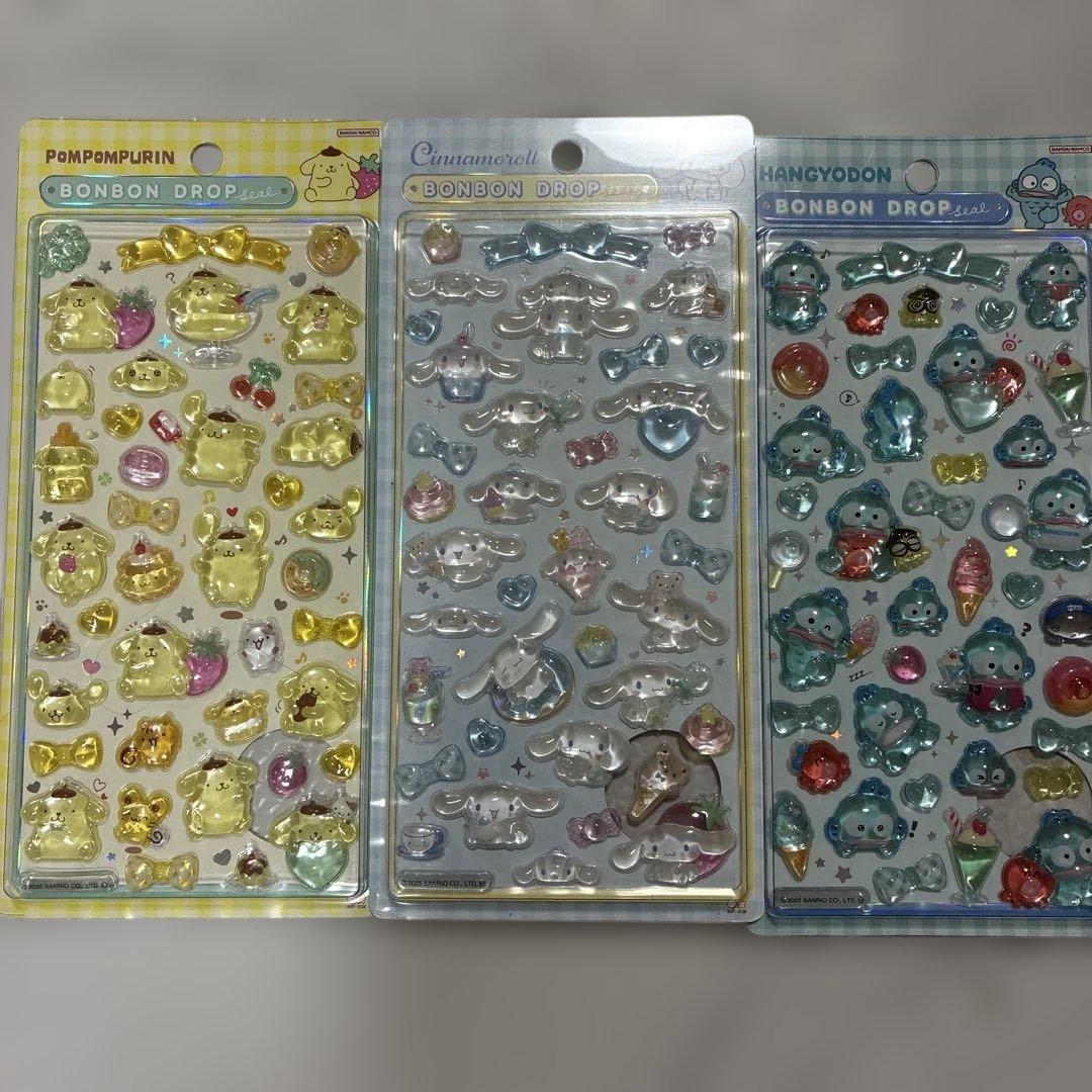 正規品　ボンボンドロップシール　サンリオ第二段