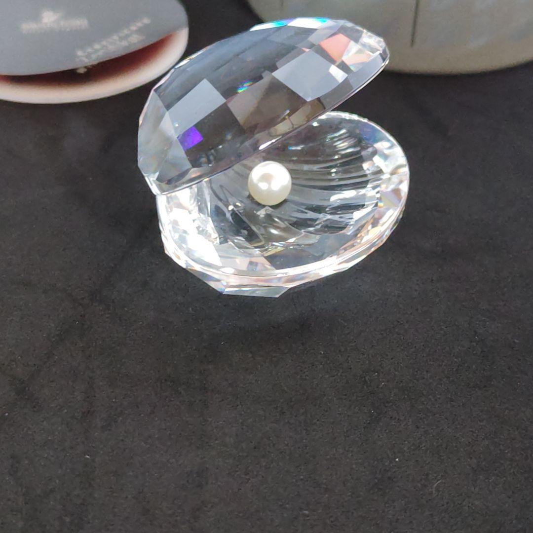 スワロフスキー　「貝と真珠」（Shell With Pearl）