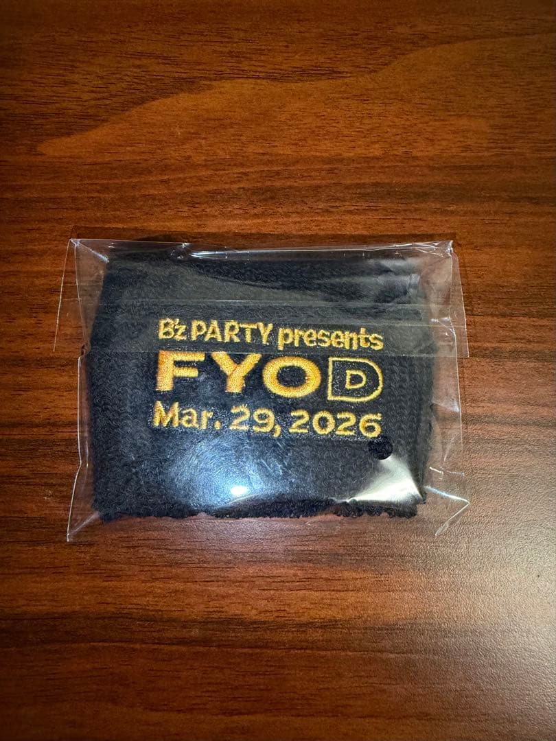 B'z PARTY FYOD リストバンド