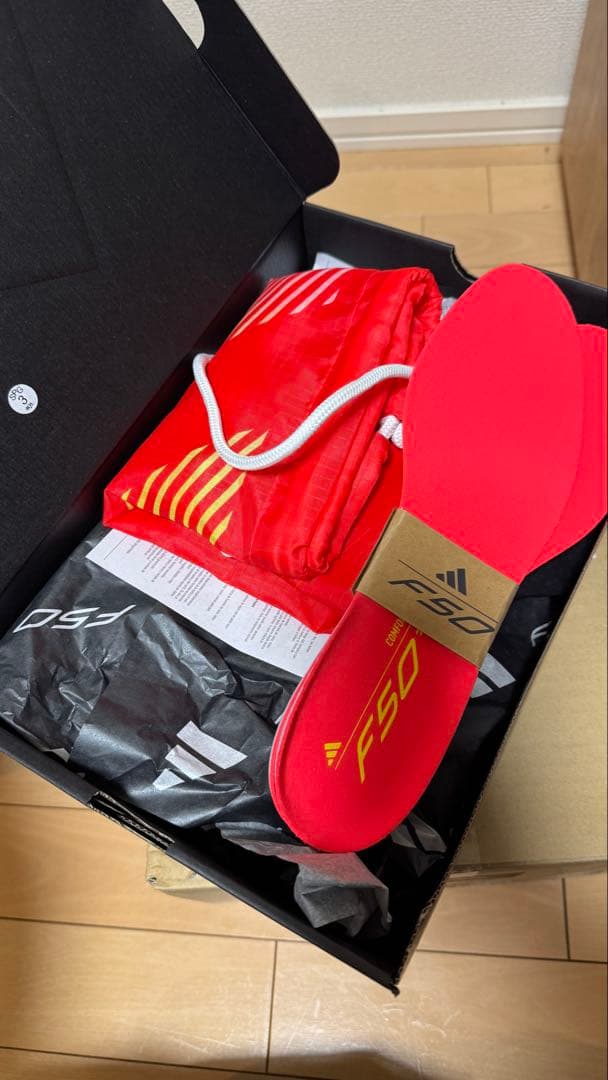 新品 adidas F50+ FG / 天然芝用 サイズ 25,5 CM