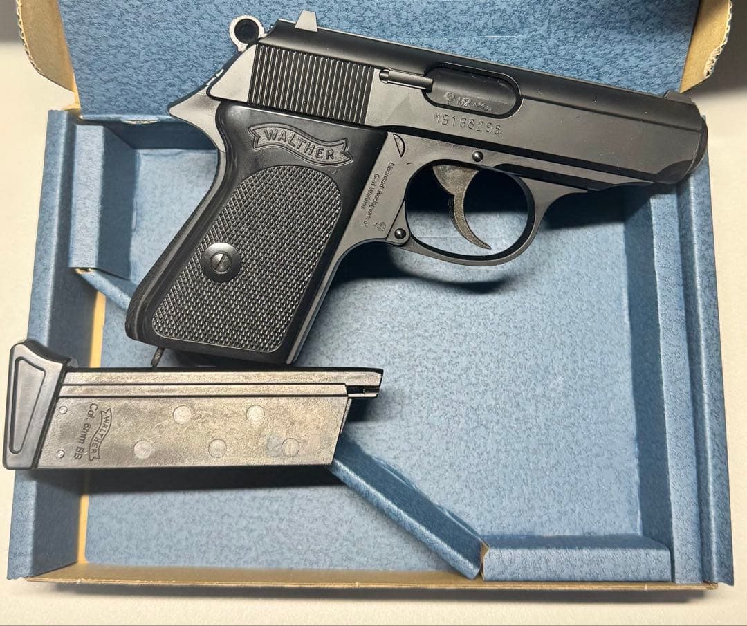 鈴*司様 マルゼン　ワルサーppk ガスブローバック　ブラック