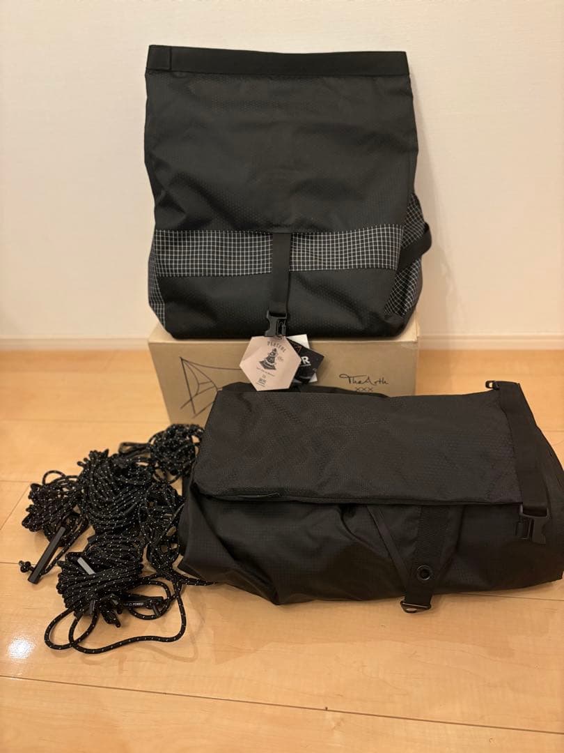 幕男 4th くろ The Arth × URBAN FOREST タープ