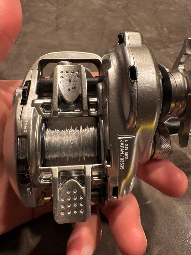 SHIMANO nium MGL XG LEFT ベイトリール