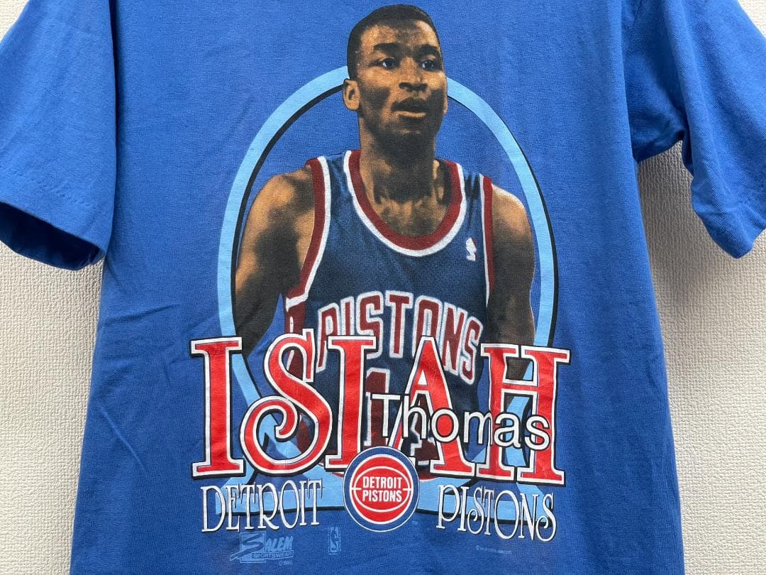 SALEM 1990年NBAピストンズアイザイアトーマスTシャツ★N20161
