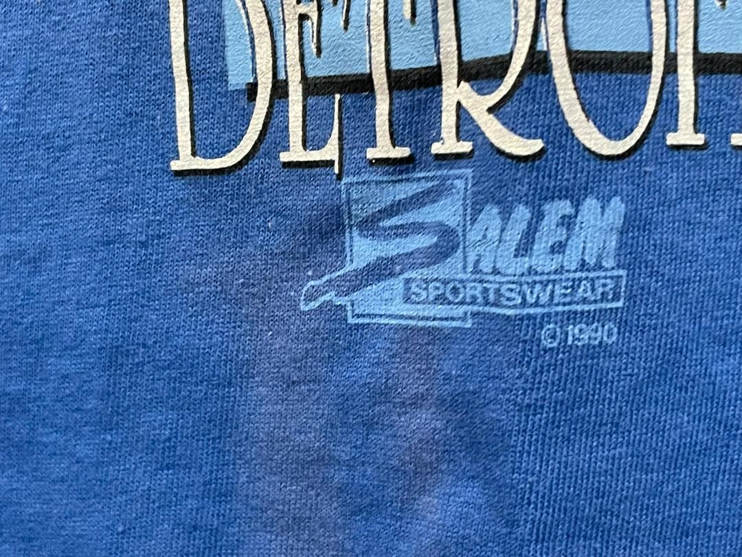 SALEM 1990年NBAピストンズアイザイアトーマスTシャツ★N20161