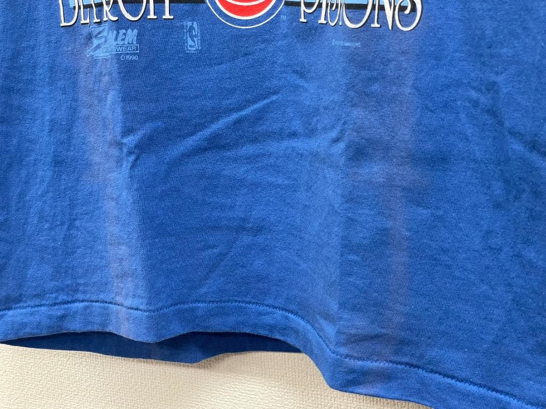 SALEM 1990年NBAピストンズアイザイアトーマスTシャツ★N20161