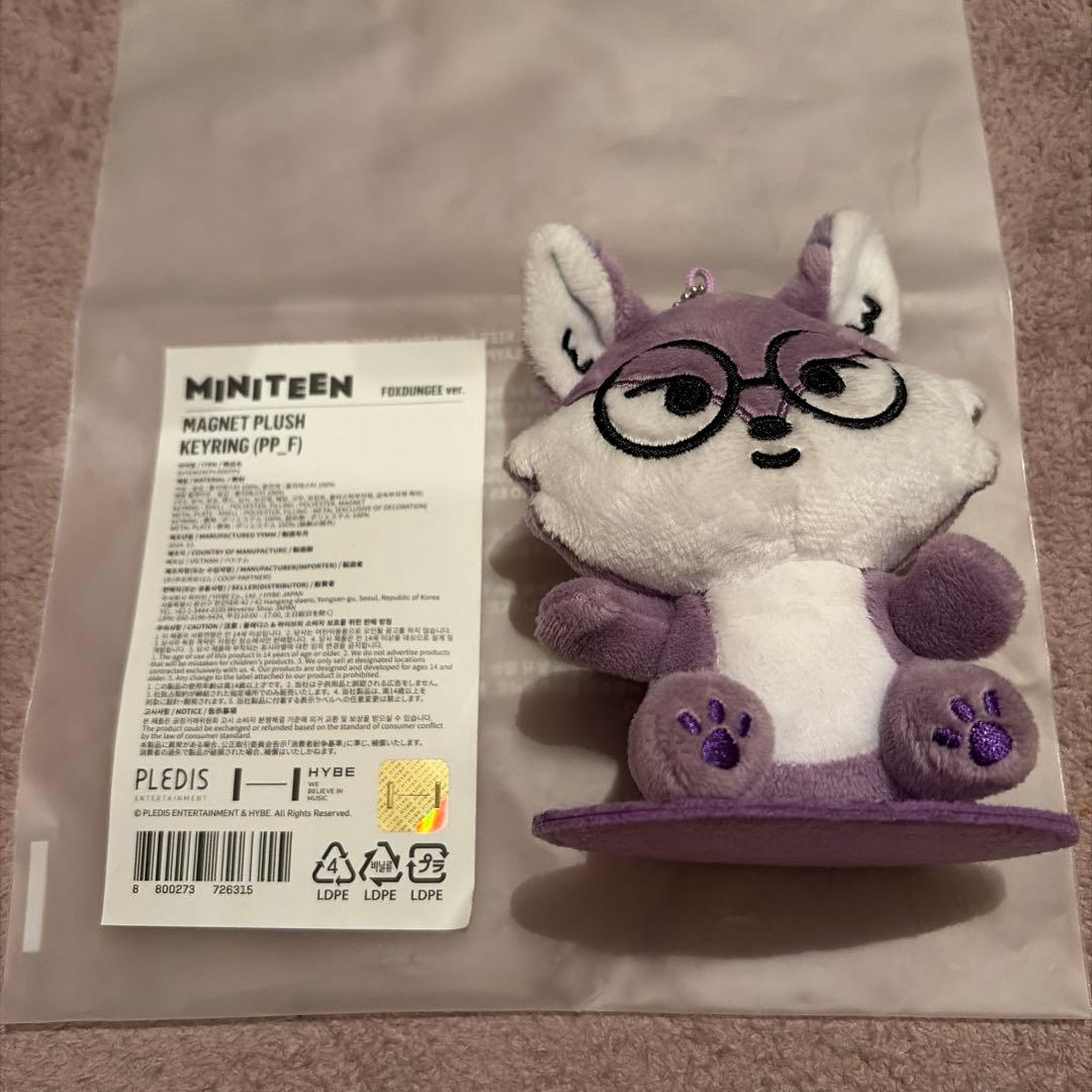 正規品MINITEEN ウォヌ　wonwoo マグネットぬいぐるみキーホルダー
