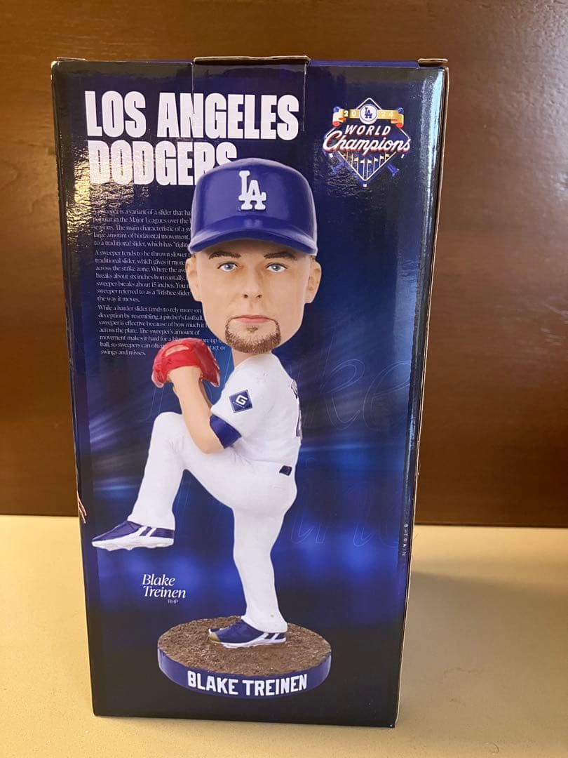 《現地限定》ドジャース　dodgers　ブレイク・トライネン　ボブルヘッド