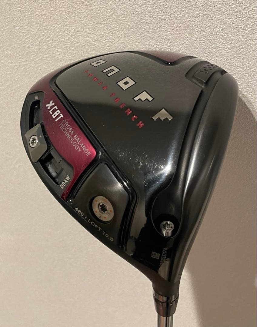 美品レア TATAKI30 ONOFF ドライバー 2024 AKA 10.5度