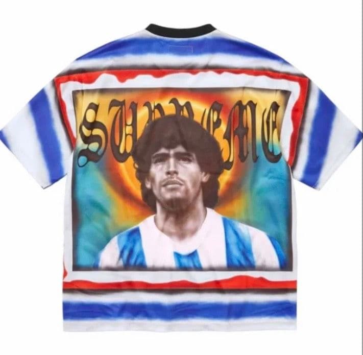 ウェア Supreme Maradona Soccer Jersey Multi