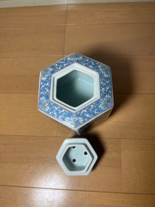 644 有田焼　幸楽　香炉　未使用