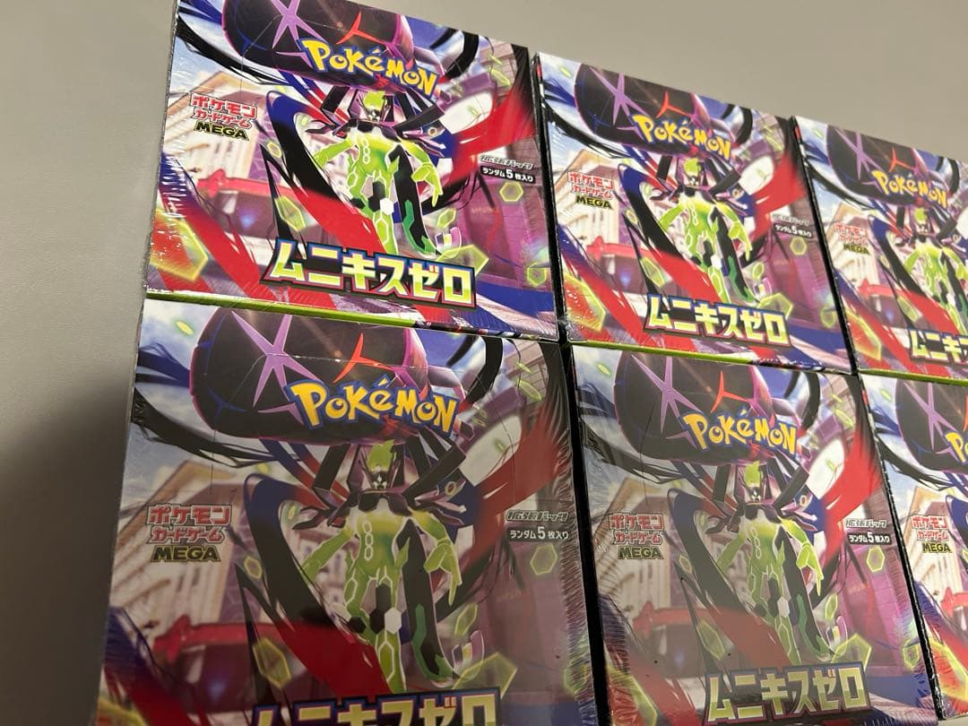 【シュリンク付き新品未開封】ポケモンカードゲーム ムニキスゼロ 8BOX