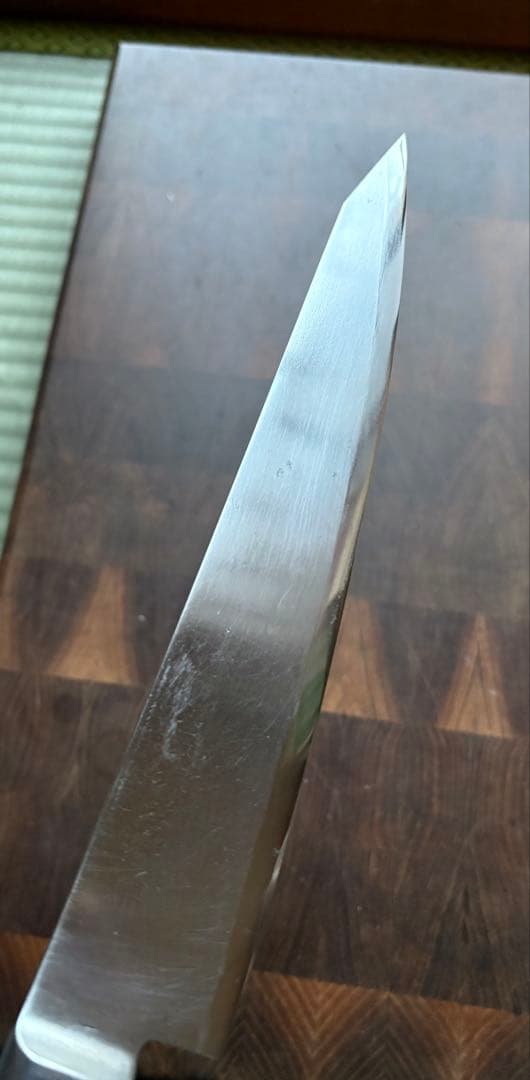 堺孝行　切付　牛刀　240mm 8寸　包丁　洋包丁　炭素鋼　研ぎ済み