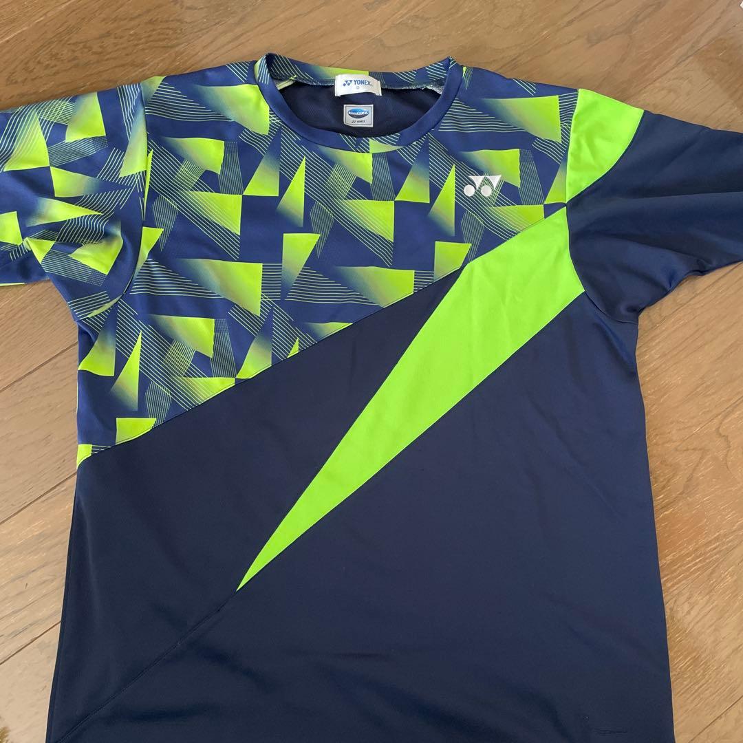 YONEX ユニフォーム　ネイビー/ライム