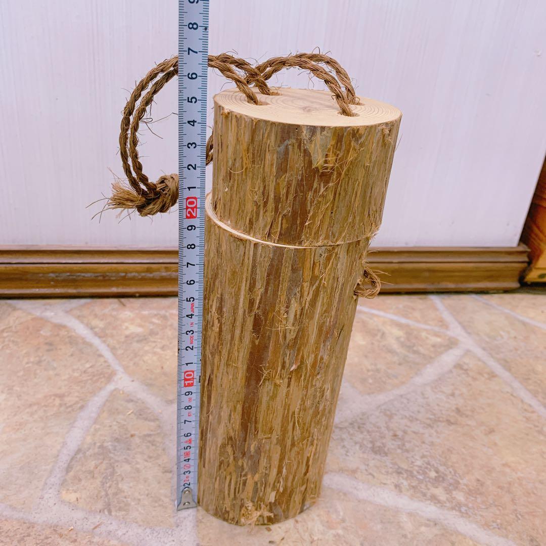 吉野杉　丸太のケース　入れ物　インテリア　和モダン　容器　木製　丸太