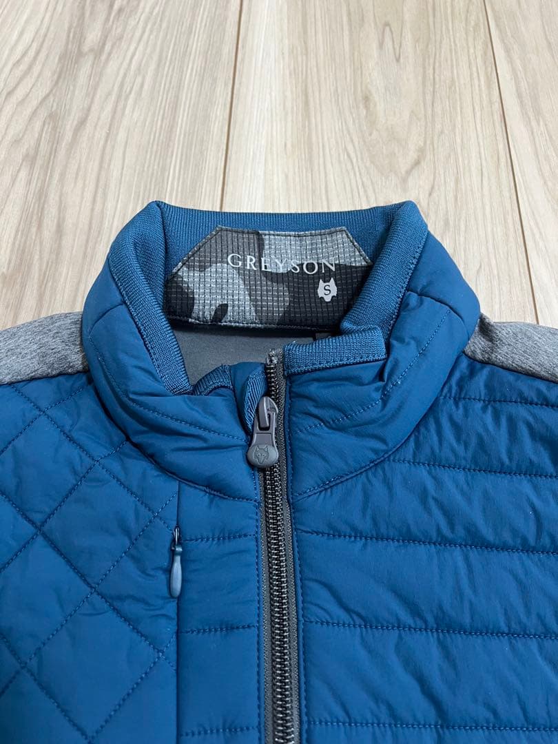 GRAYSON ネイビー グレー ジャケット　美品