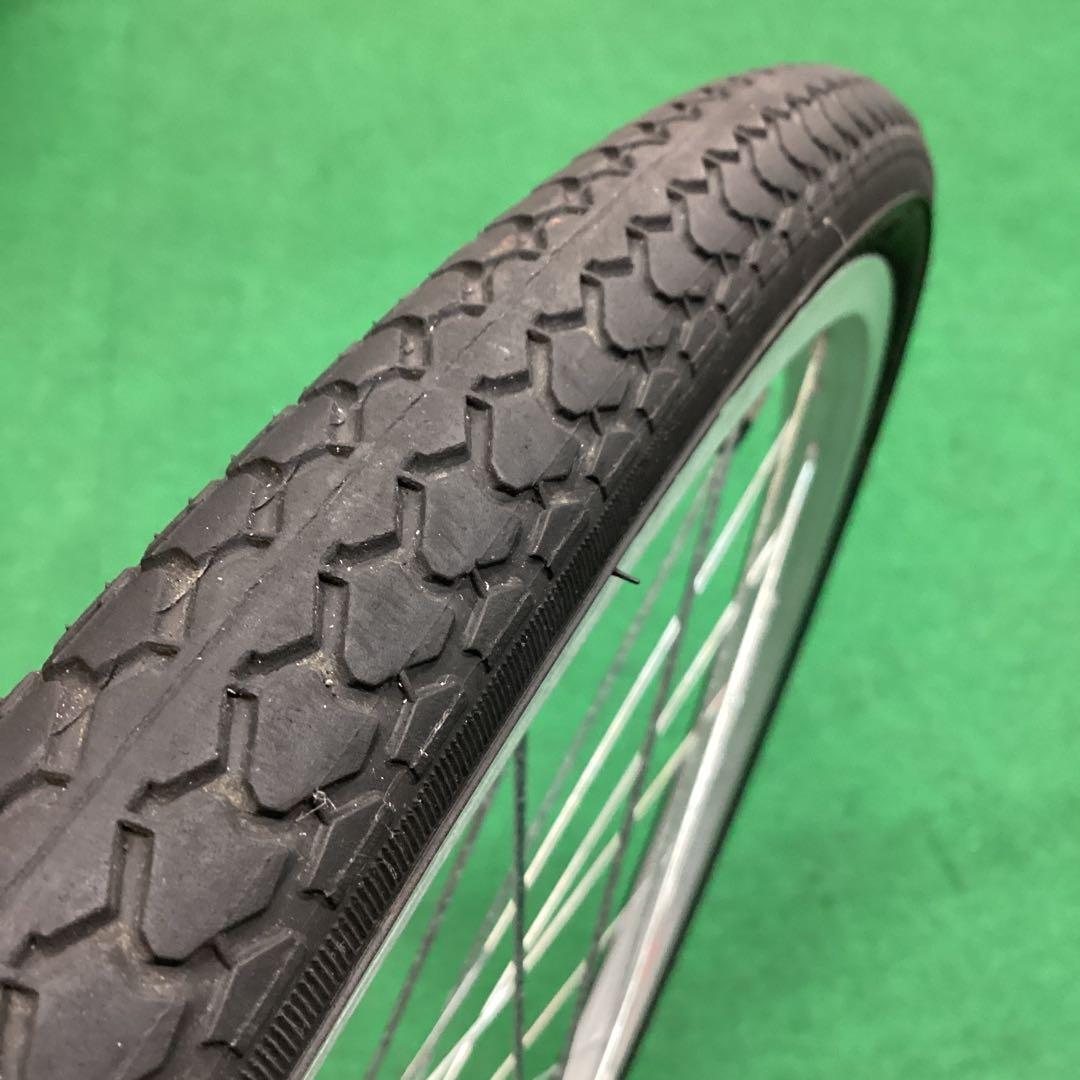 アルミリム　前輪 27x1-3/8 タイヤ付 ハブダイナモ 27インチ j2端子
