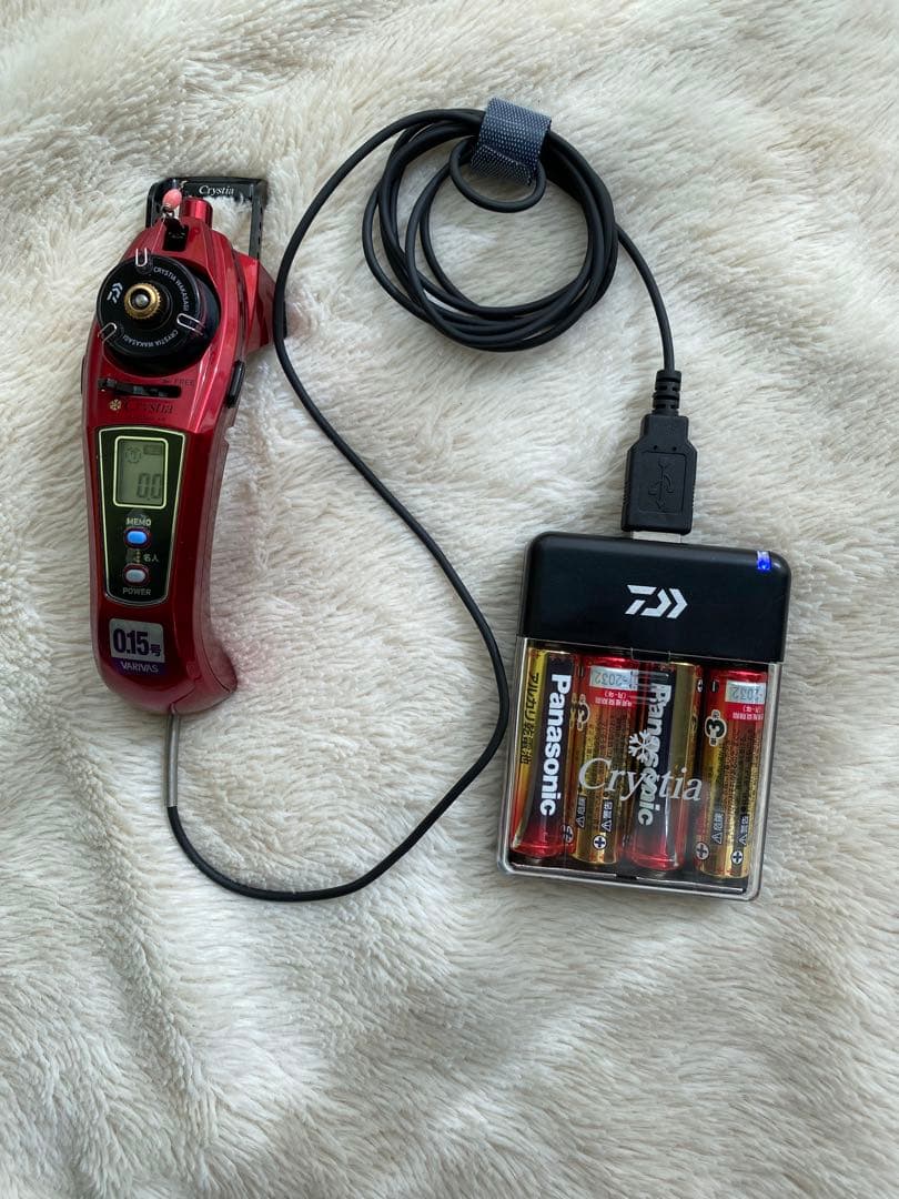 ダイワ　クリスティア ワカサギ　AIRレッド　電動リールセット