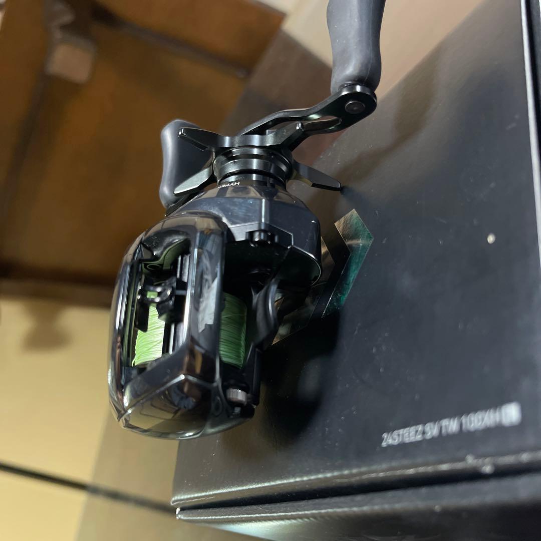 美品DAIWA ダイワ 24スティーズ SV TW 100XHL 左ハンドル