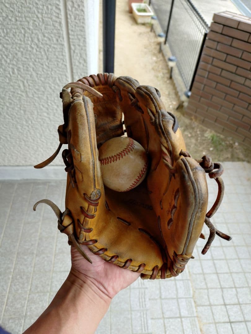 ミズノプロ硬式用グローブ　内野手セカンド