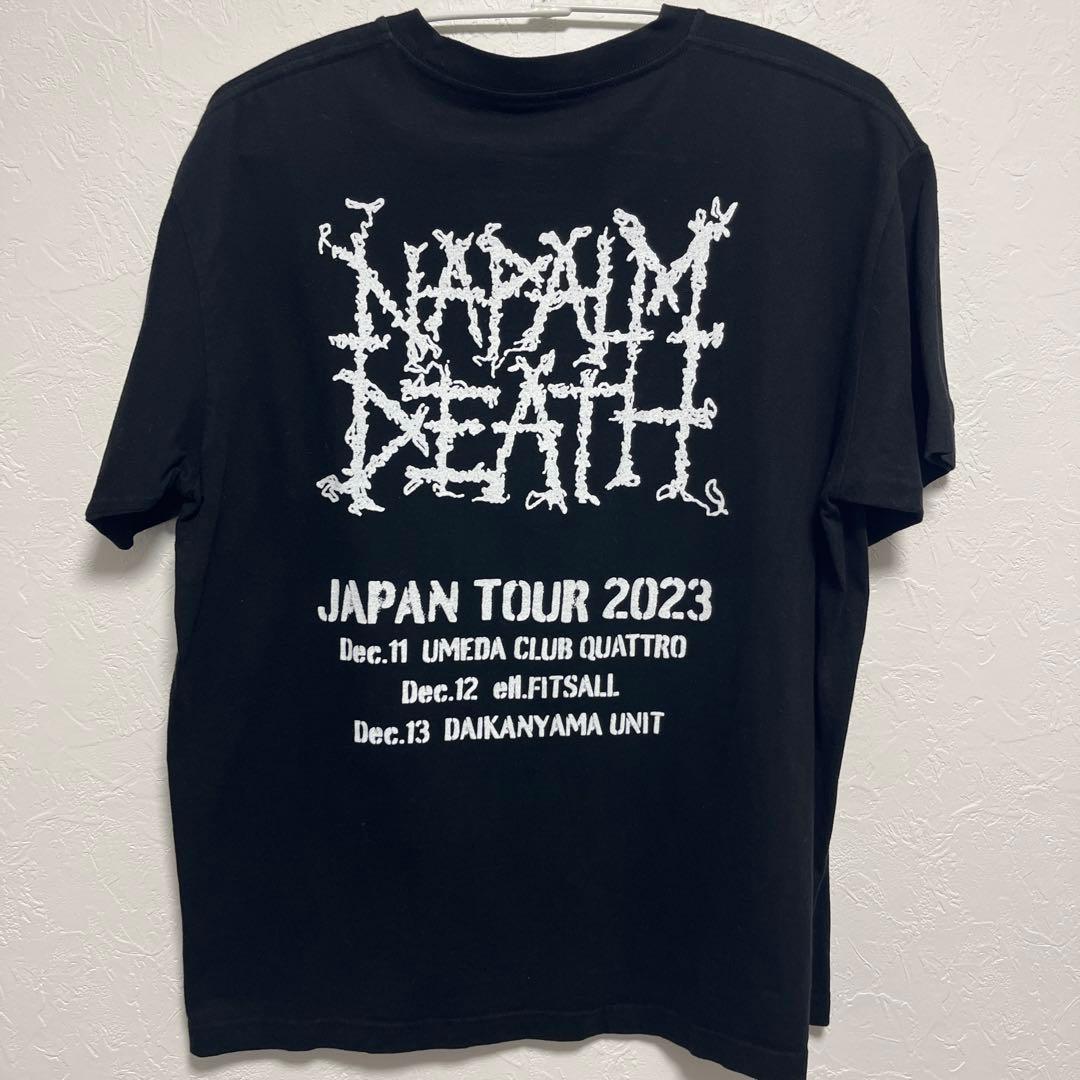 ナパームデス Japan Tour 2023 Tシャツ X-LARGE