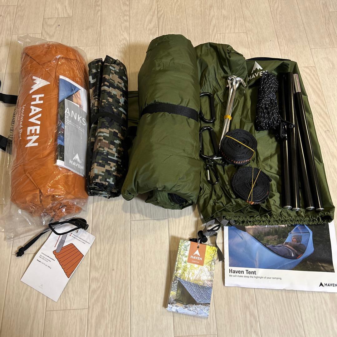 未使用　ヘブンテント　Haven Tent ハンモックテント