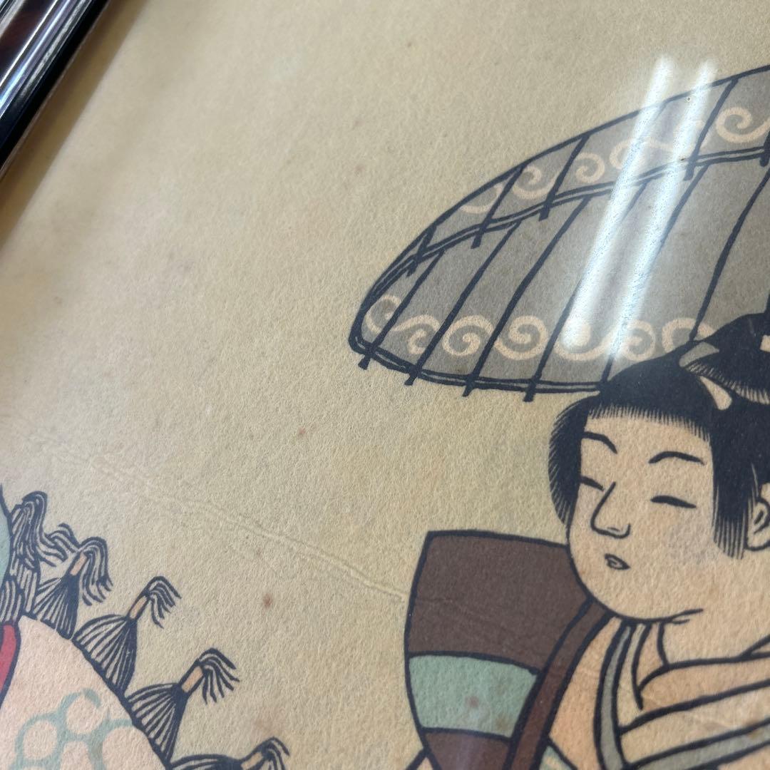 鈴木春信　 「美人画　乗馬の若君」