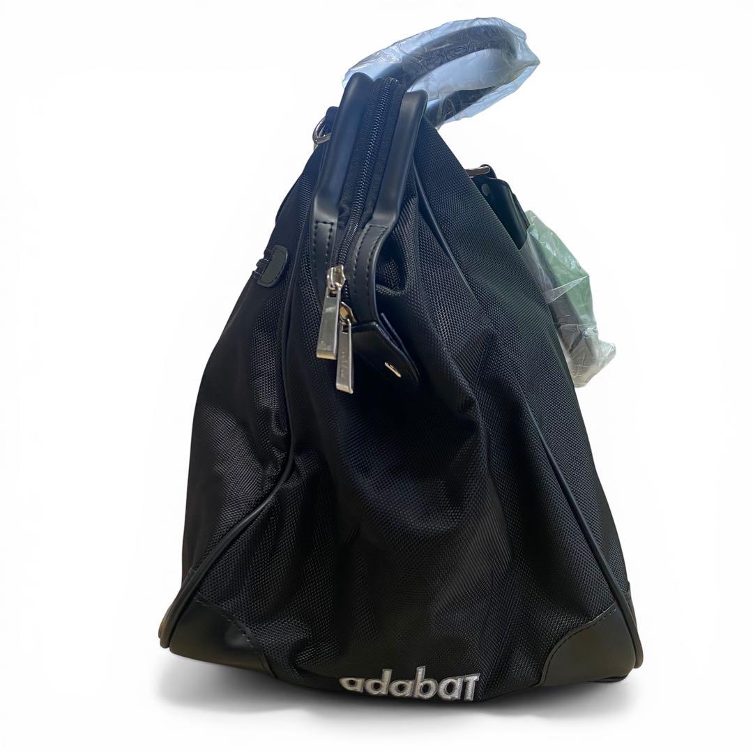 新品未使用タグ付✨アダバット adabat ゴルフボストンバッグ ブラック