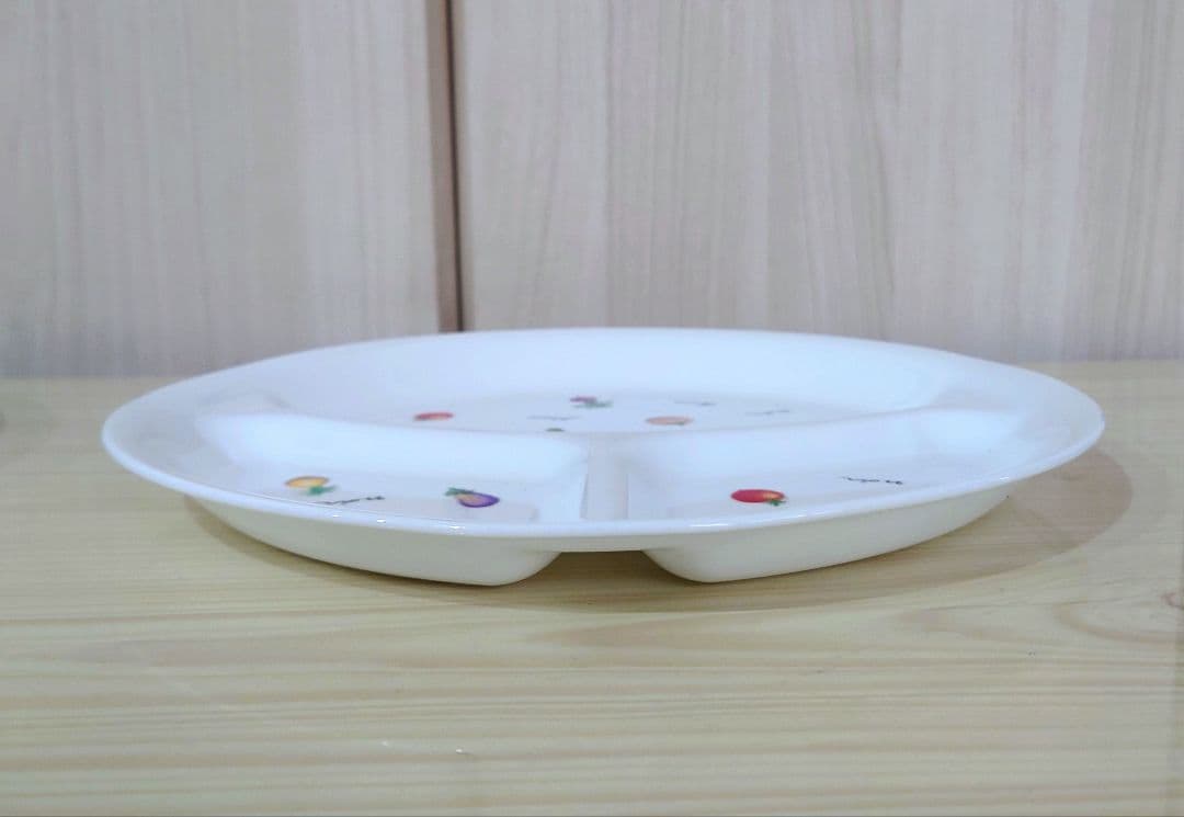 コレール　ランチプレート　野菜柄　26cm　6枚