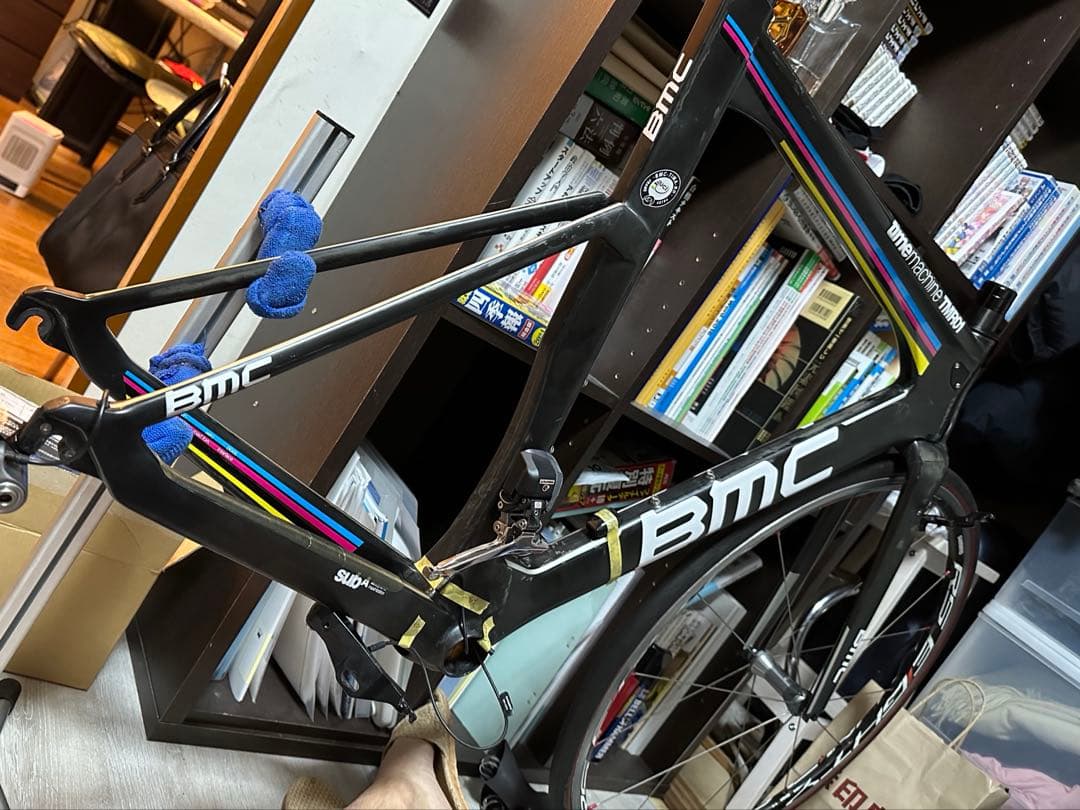 急募！BMC timemachine TMR01 フレーム＋カーボンホイール