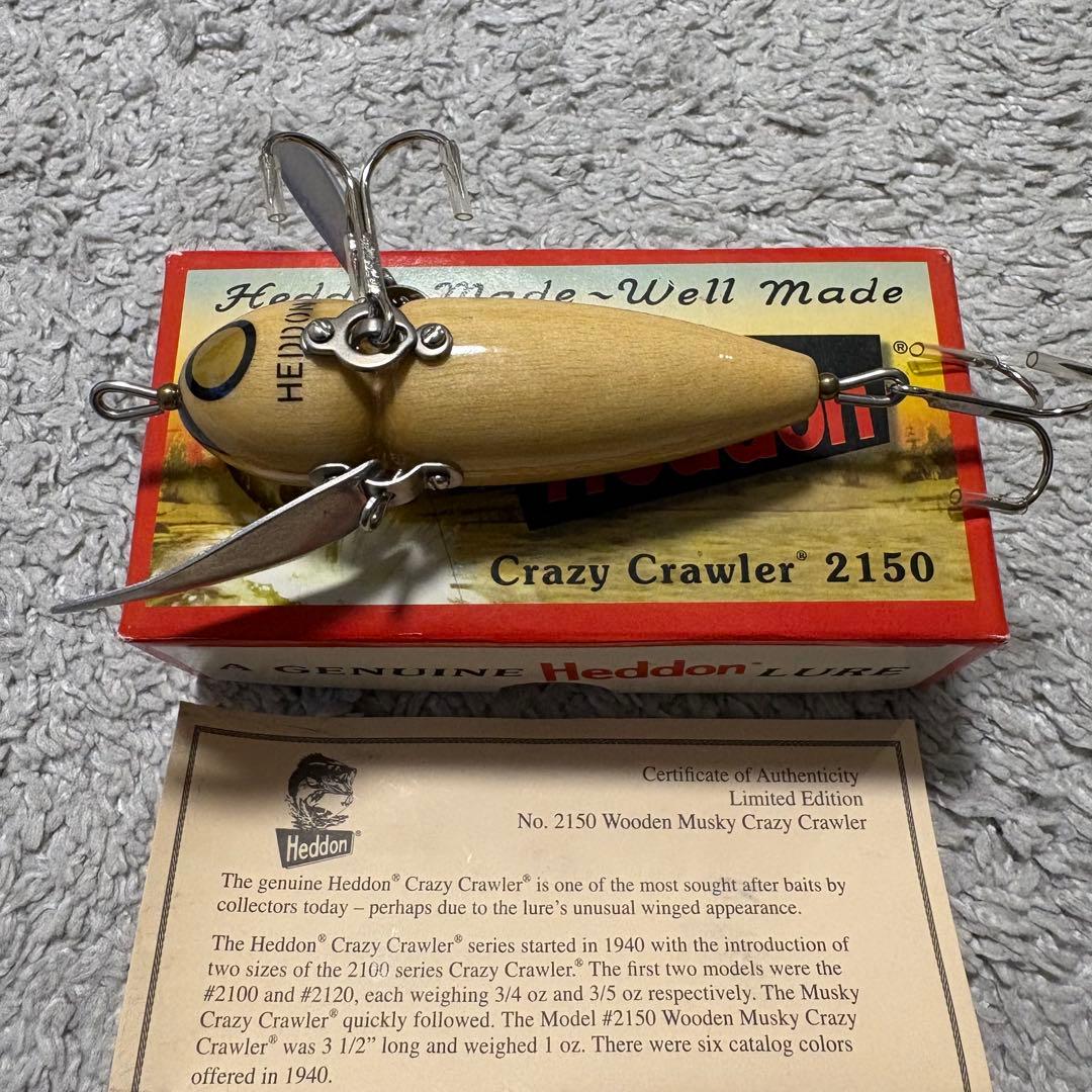 新品未使用 へドン マスキークレイジークルーラー 2150 Heddon