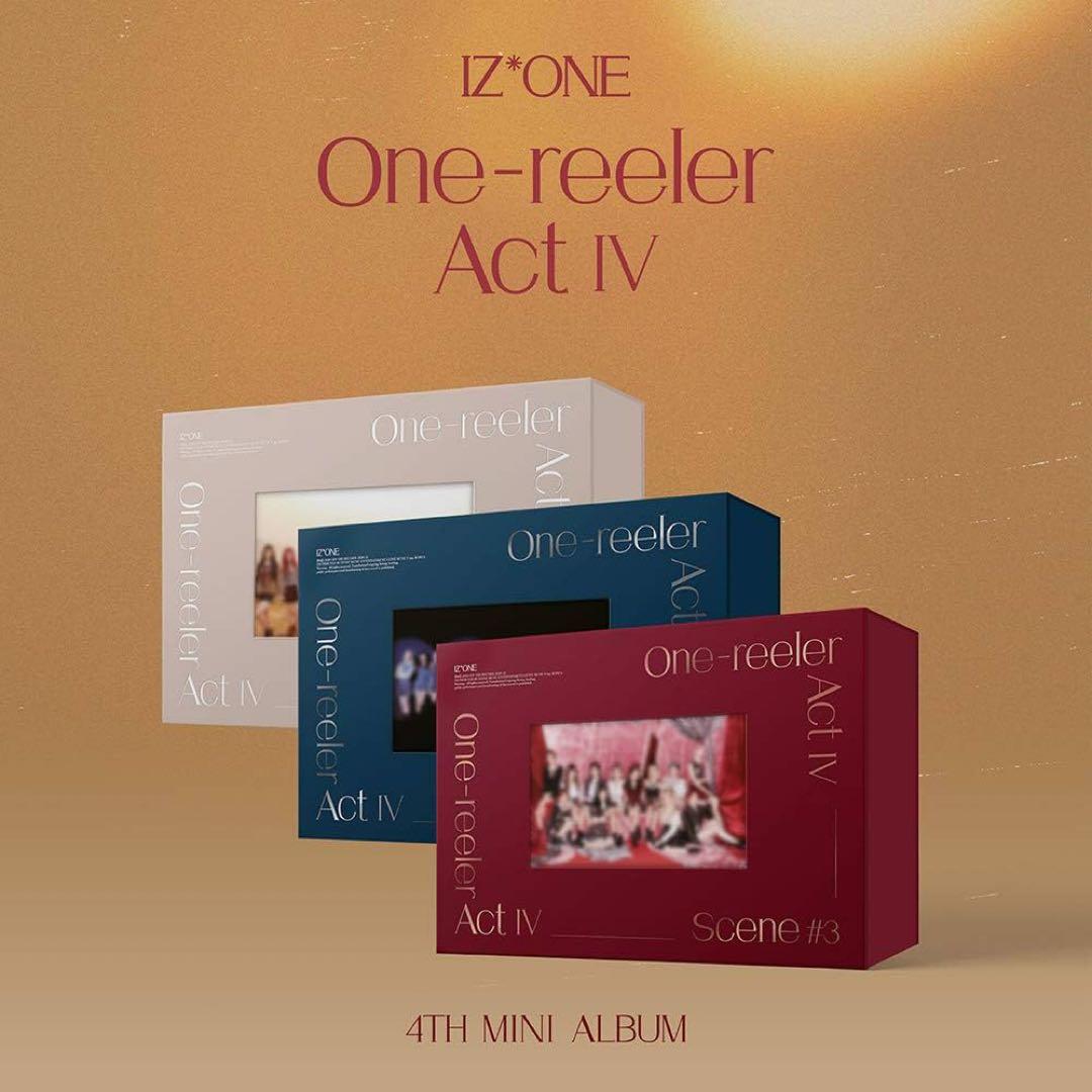 アイドル IZ*ONE One-reeler Act IV 4th Mini Album