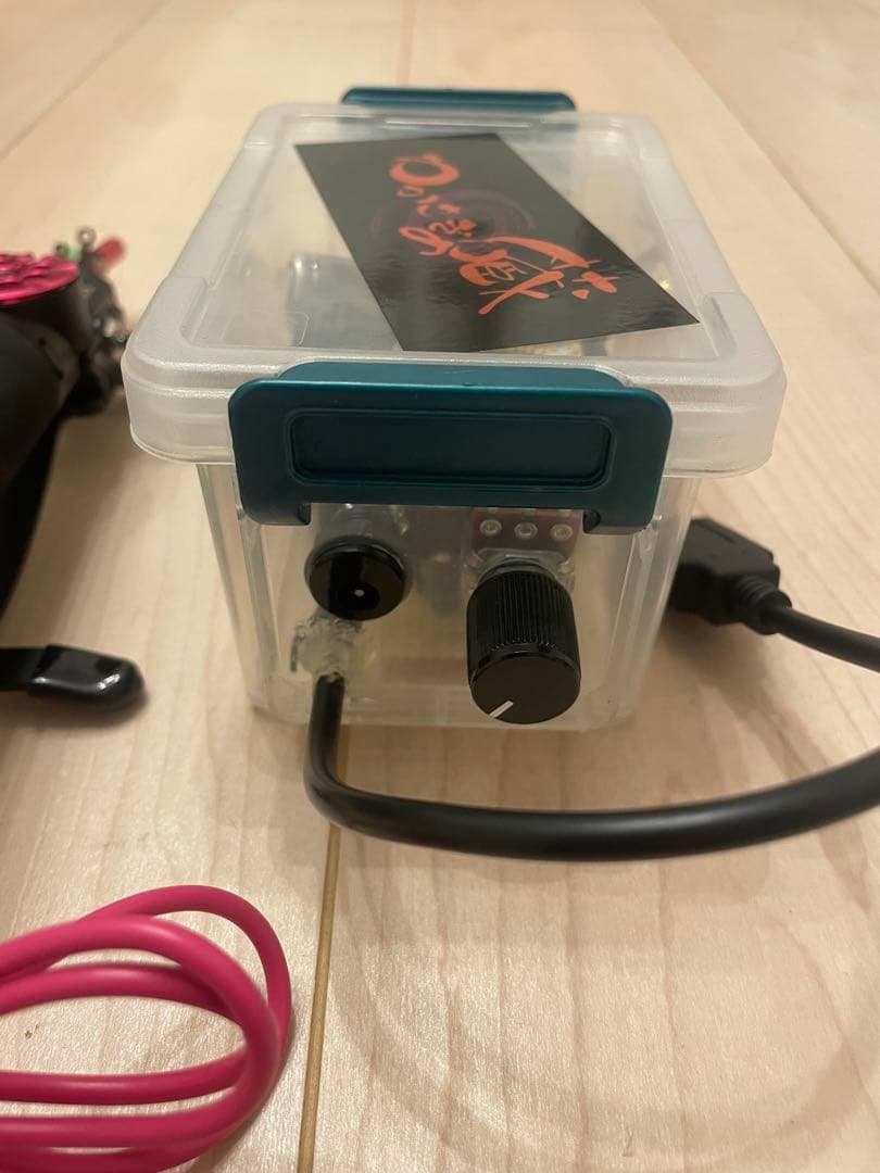 わかさぎの蔵　一丁　わかさぎ電動リール　ピンク　【美品】