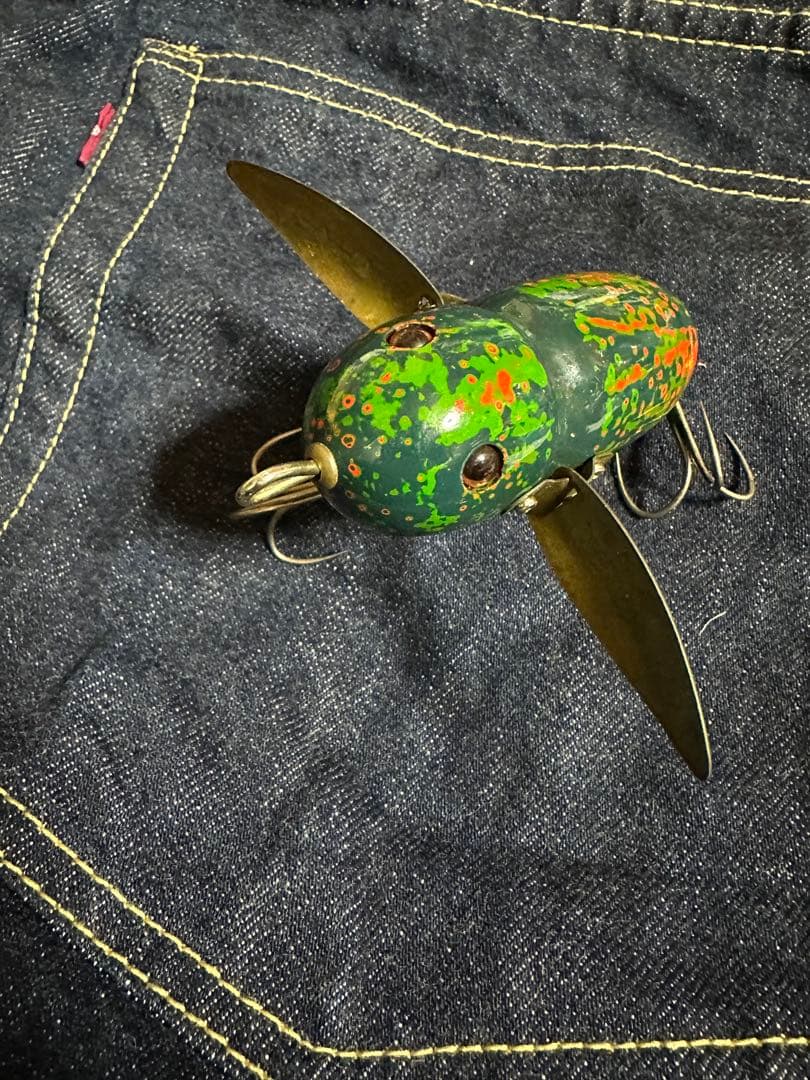 初期　道楽　Dowluck アブラゼミ　研ぎ出し　美品