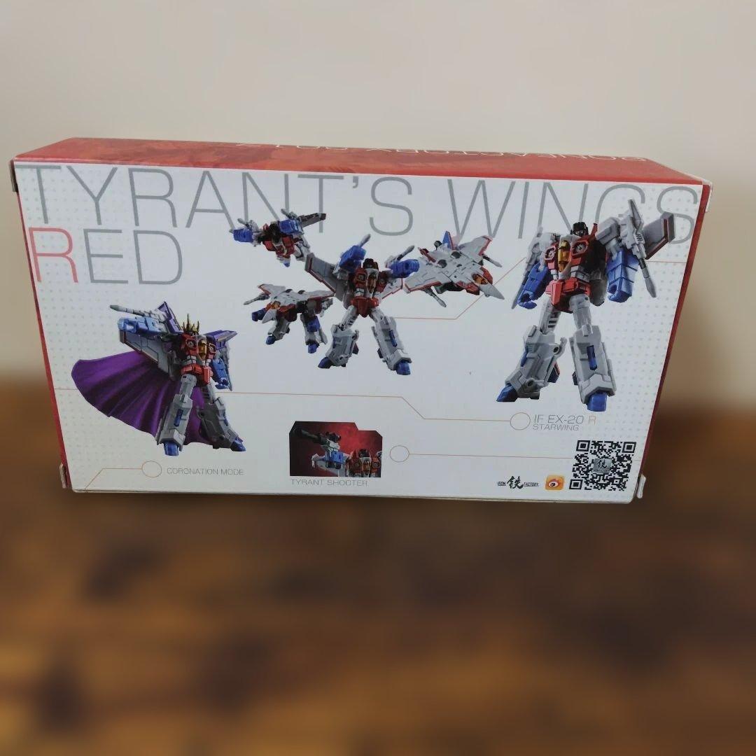 IRONFACTORY IF EX−20R TYRANT’S WINGS RED
